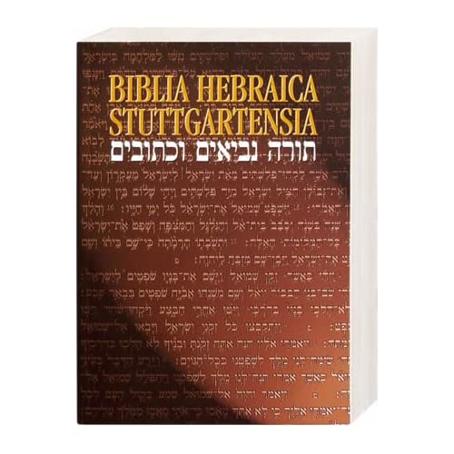 biblia hebraica stuttgartensia bhs